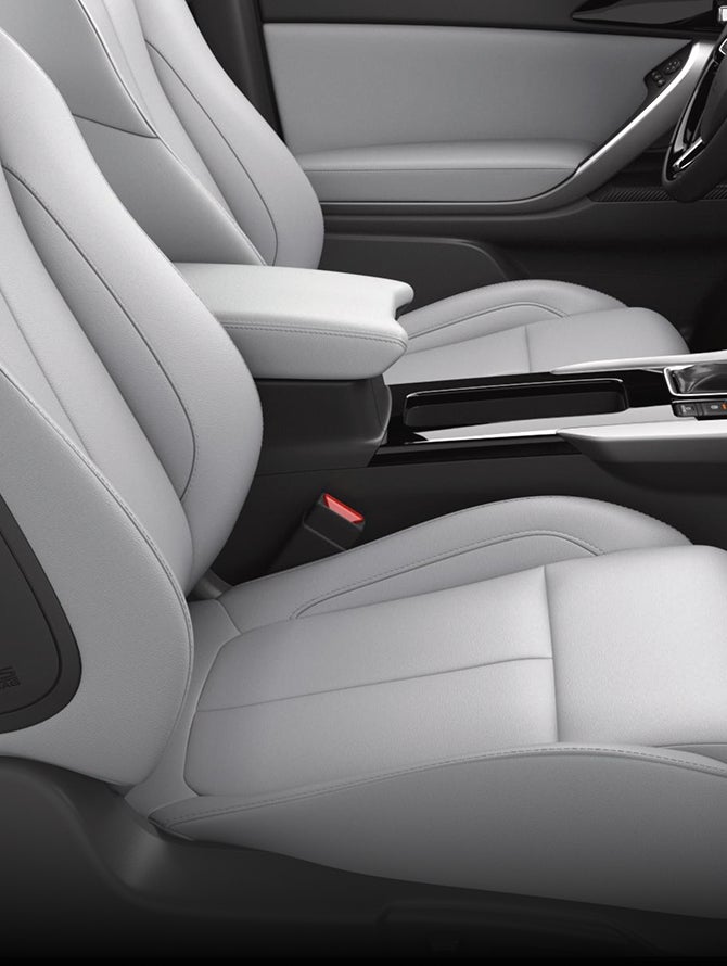 Heated seating in the 2026 Mitsubishi Eclipse Cross compact SUV