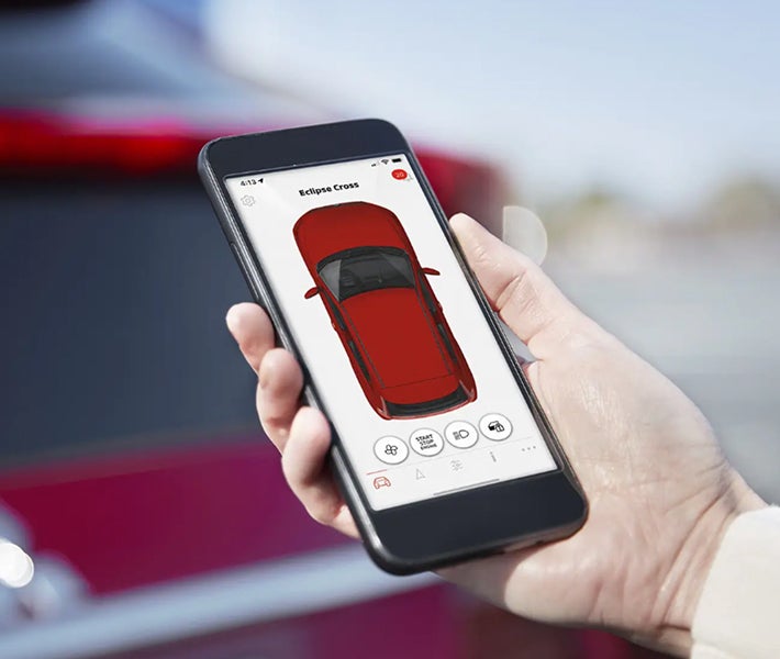 My MITSUBISHI CONNECT in the 2026 Mitsubishi Eclipse Cross compact SUV