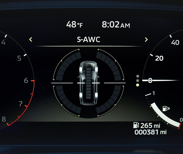 2026 Mitsubishi Outlander SUV Super All Wheel Control Graphic