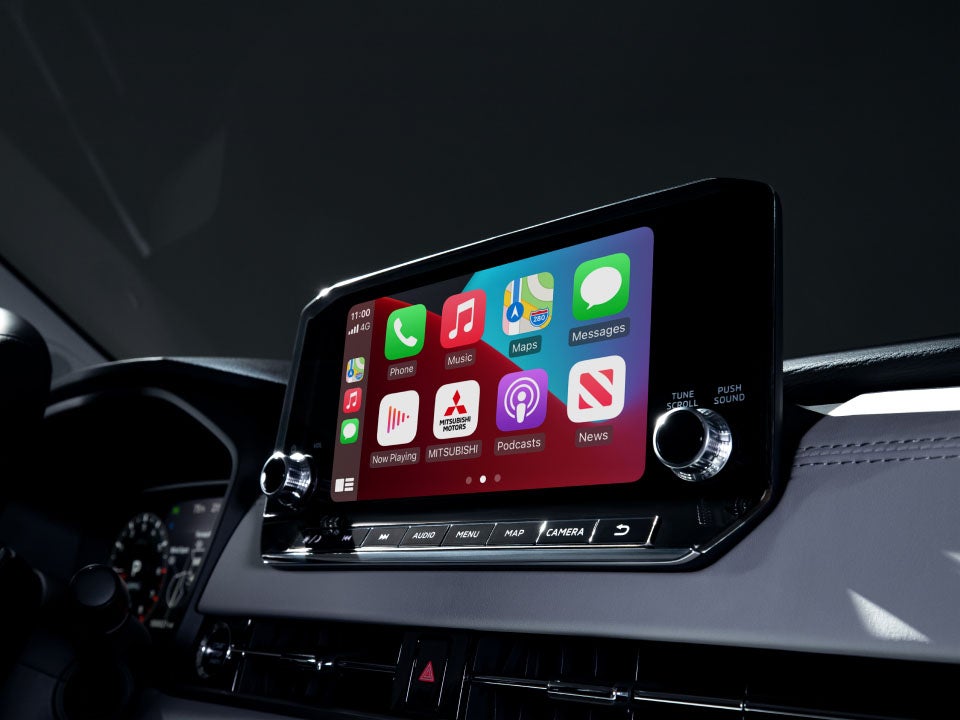 Mitsubishi outlander phev store apple carplay