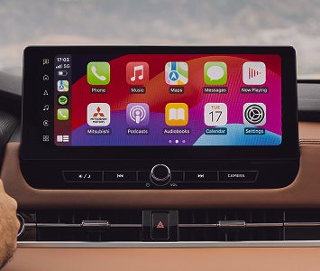 2025 Mitsubishi Outlander SUV Apple CarPlay