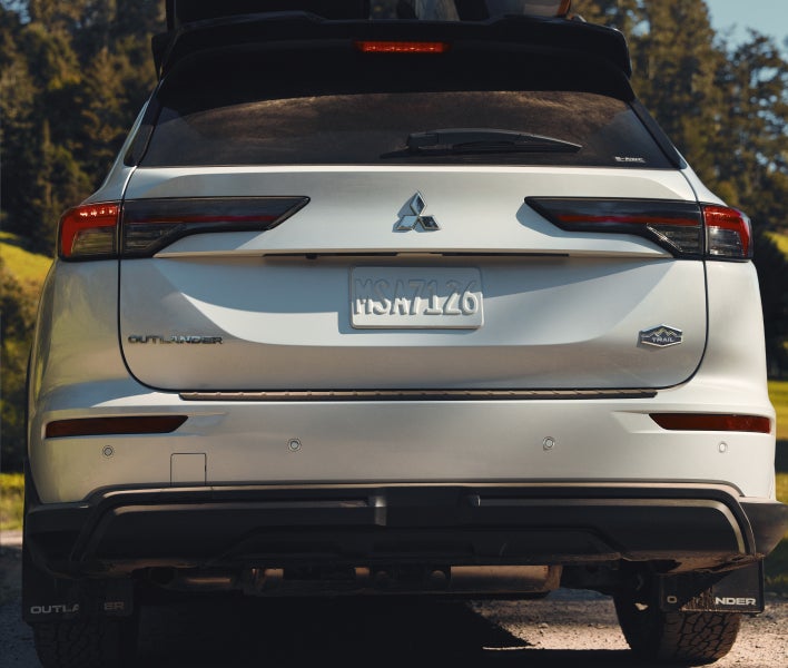 Rear protector on the 2026 Mitsubishi Outlander SUV Trail Edition