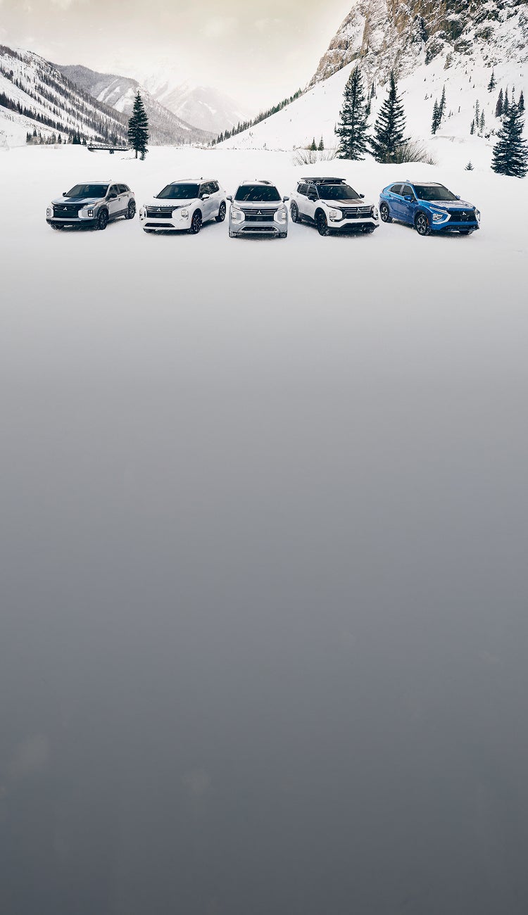 2025 Mitsubishi year end sales event lineup of SUVs